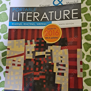 portable literature (kirszner & mandell) ninth edition