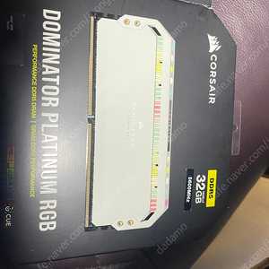 커세어 DDR5 PC5-56000 CL34 Dominator Platinum RGB 16GB, 2개 듀얼킷, 도미네이터