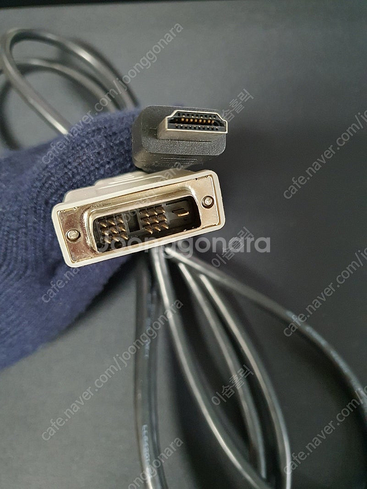 모니터 선 케이블 5종 일괄 RGB DVI HDMI--1