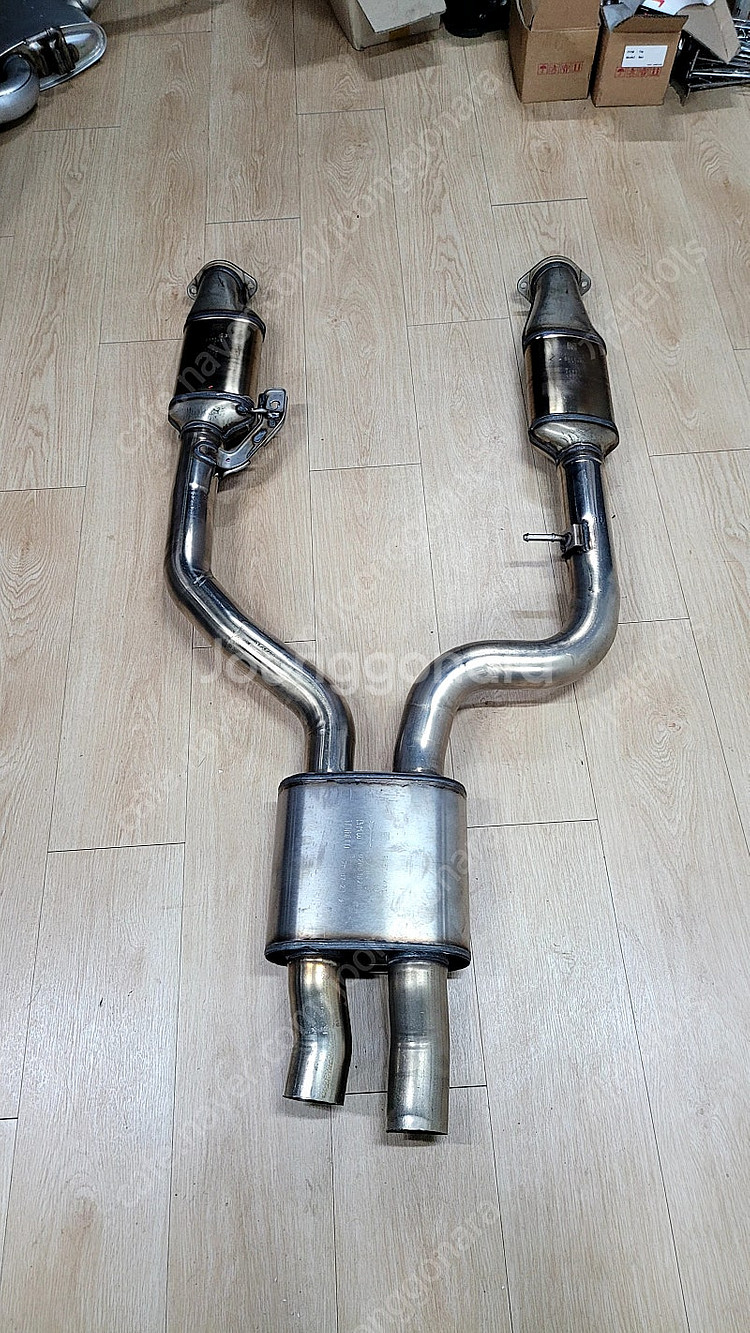 BMW G80 G82 G83 M3.M4 2차촉매,중통--0