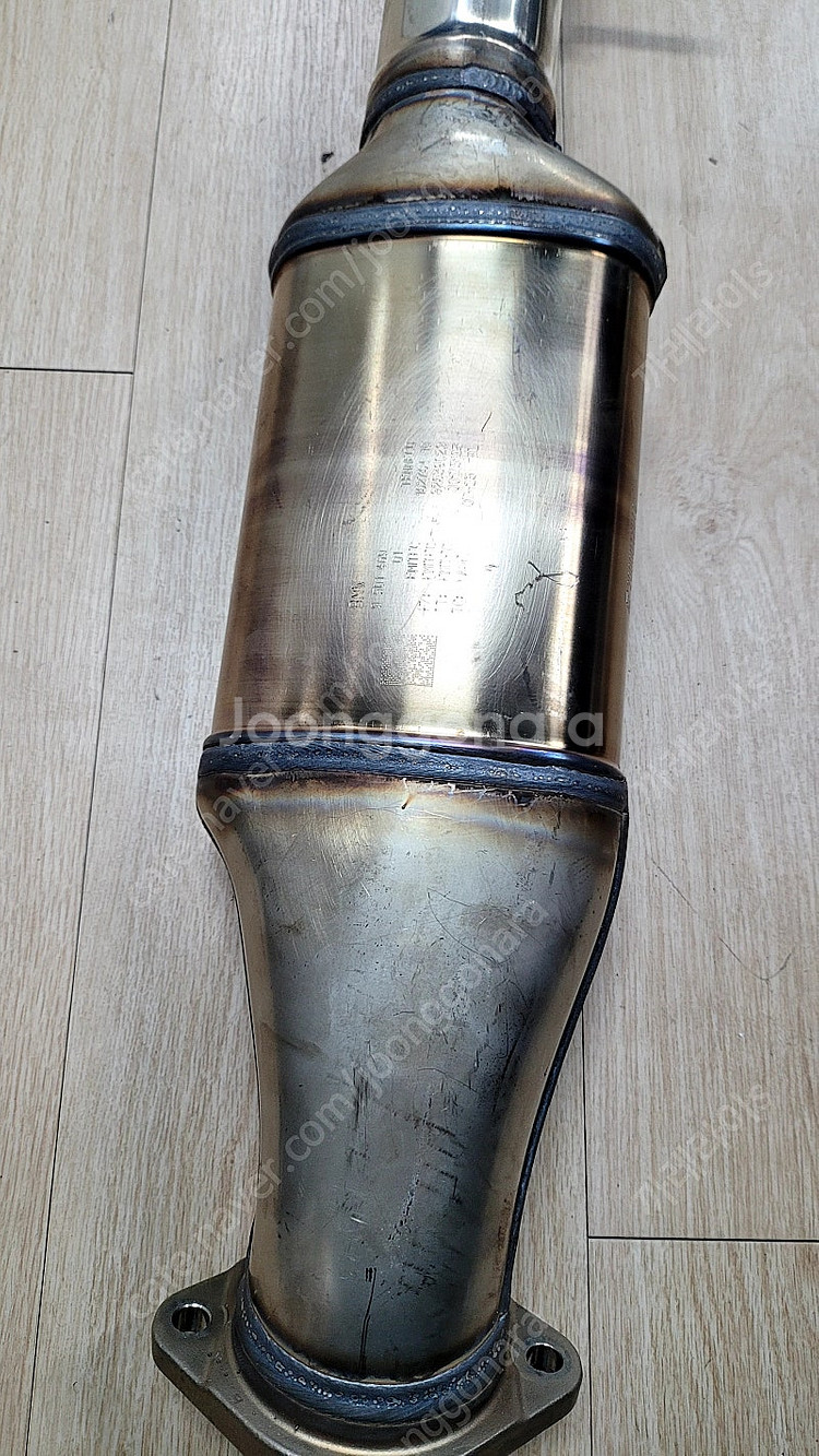 BMW G80 G82 G83 M3.M4 2차촉매,중통--1