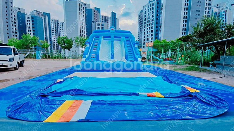 로드기차.에어바운스.워터슬라이드 판매합니다--7