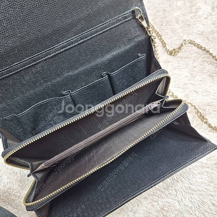 큐빅 보석 체인 클러치백--3