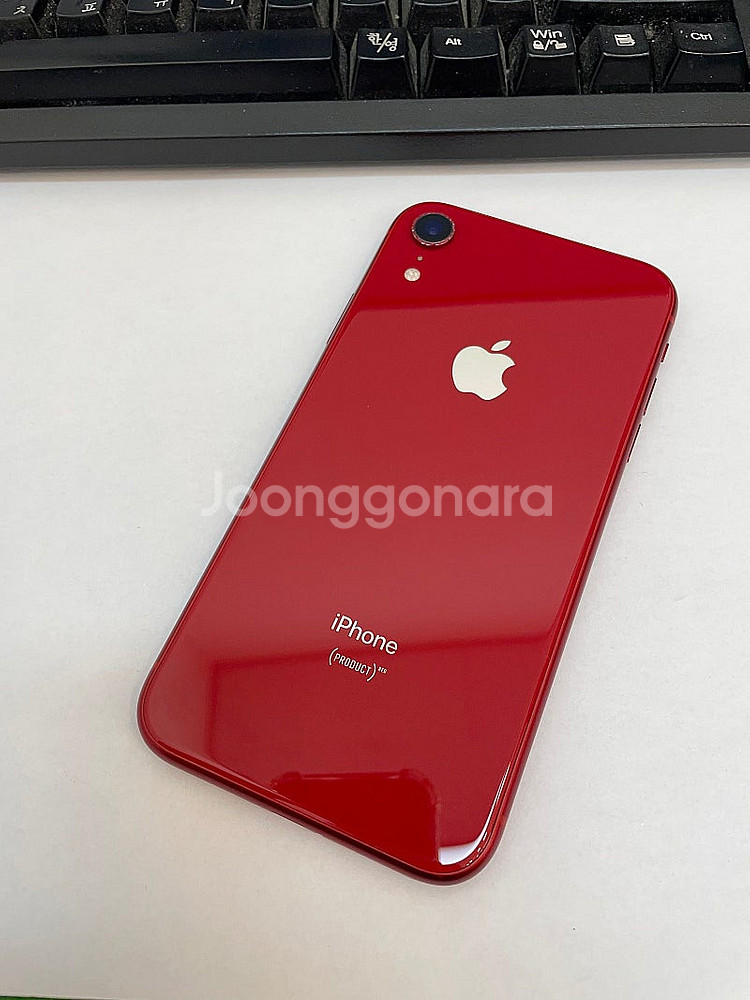 아이폰XR 레드 128GB 배터리89% 상태좋은 중고2...--0