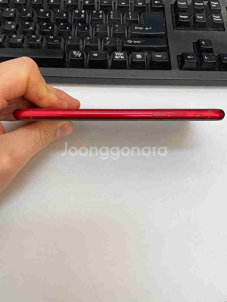 아이폰XR 레드 128GB 배터리89% 상태좋은 중고2...--6