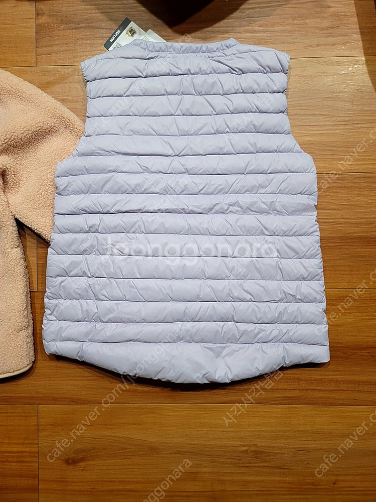 탑텐 여아 뽀글이 자켓 새상품+경량구스 베스트--3
