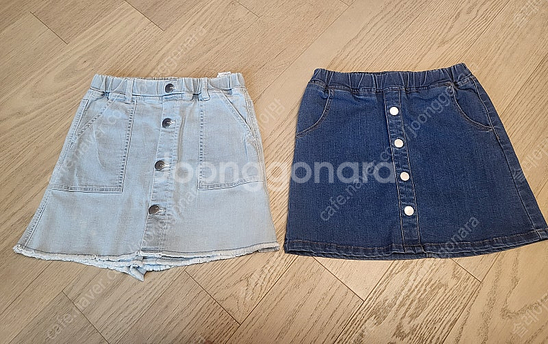 여아150사이즈 치마.치마바지 4벌 일괄--0