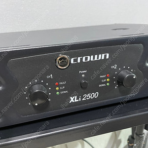 크라운 파워앰프 XLi2500 2채널