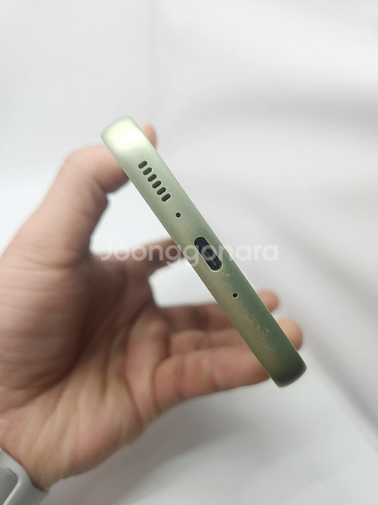 갤럭시A34 128GB 라임색상 팝니다--5