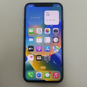 [판매] 아이폰 iPhone X 64기가 블랙 팝니다. 20만원