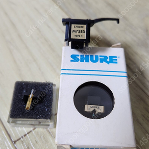 Shure 카트리지 M75ED 판매합니다