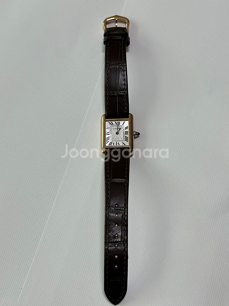 까르 탱크루이 여성시계--1