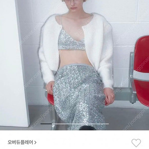 오버듀플레어 글리터 가디건