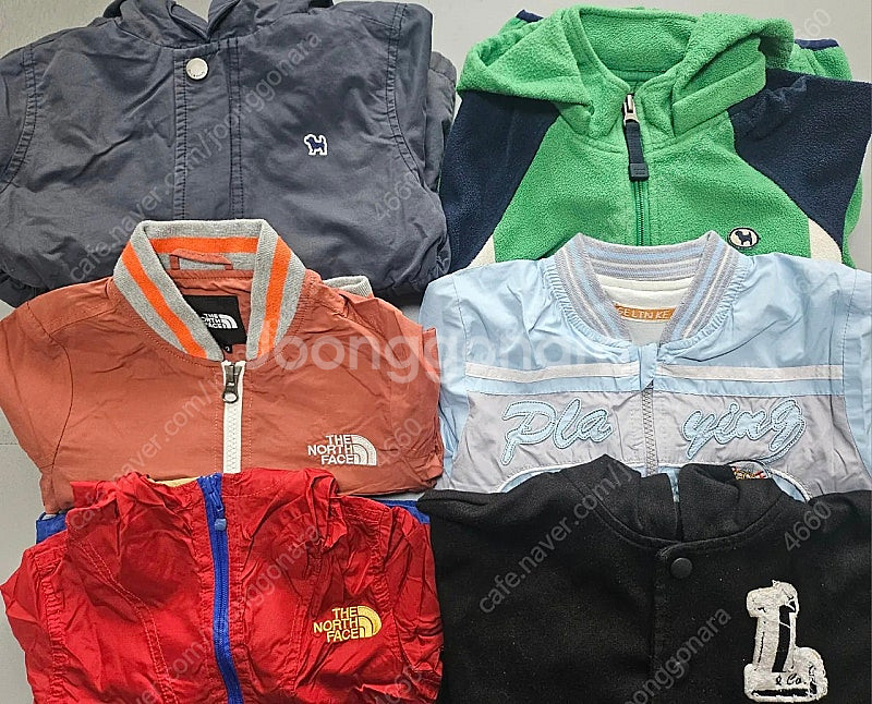 봄옷 가을옷 사이즈 100 노스페이스 블루독 3살 3t--0