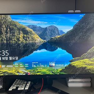 LG 울트라기어 27인치 게이밍모니터 27GS65F 180Hz 판매합니다.