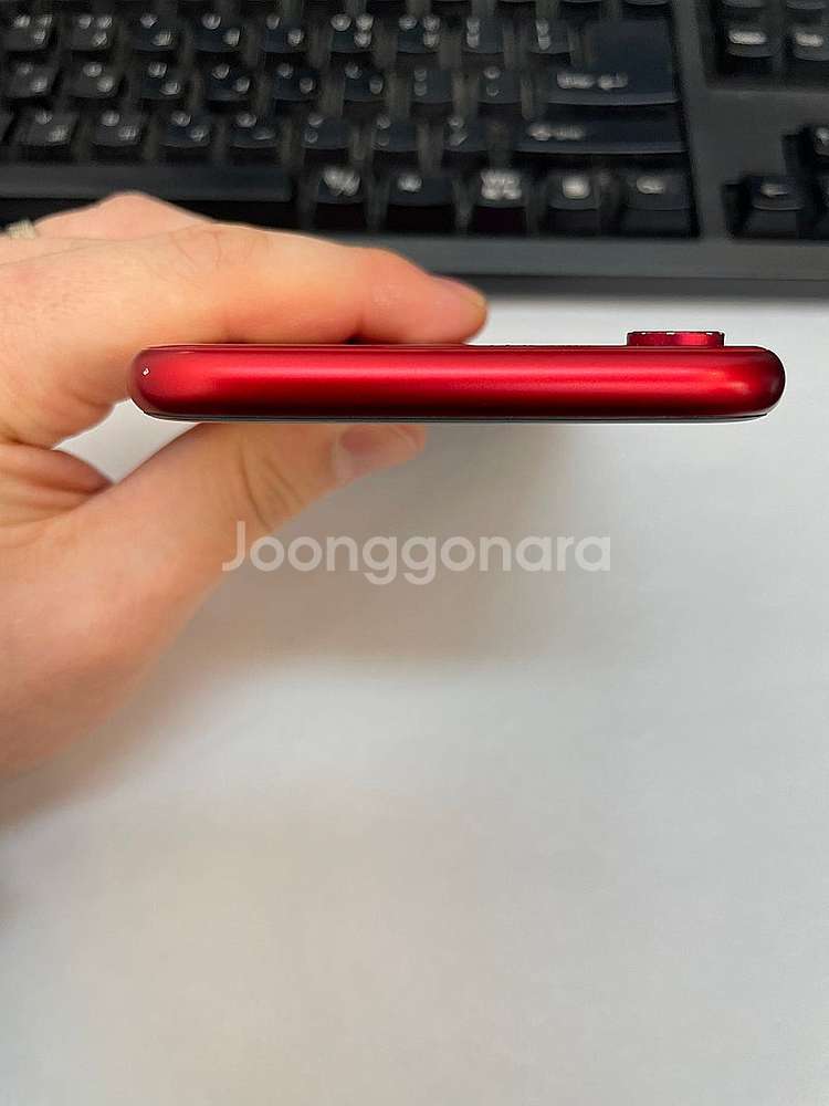아이폰XR 레드 128GB 배터리89% 상태좋은 중고2...--3