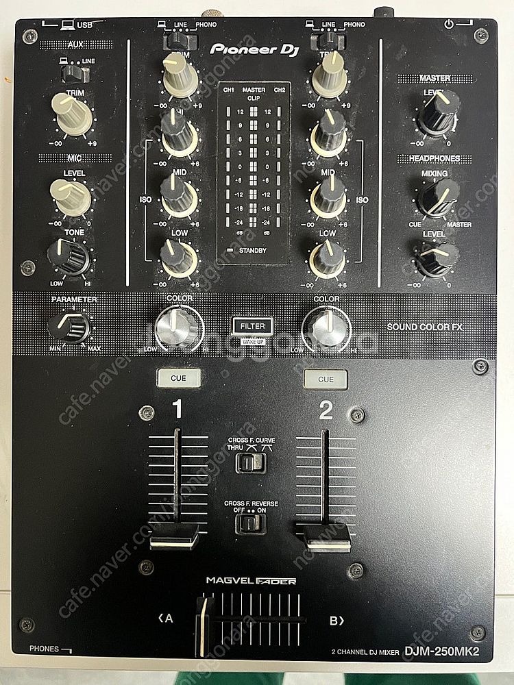 파이오니아 디제잉 믹서 dm-250mk2--0