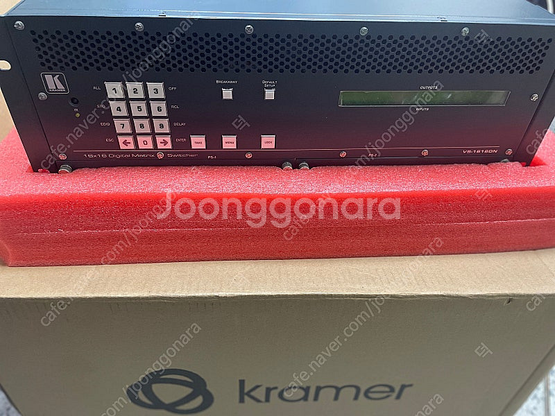Kramer VS-1616DN-EM 디지털 매트릭스 스...--5