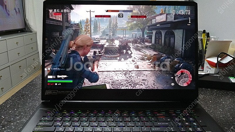 [판매]MSI GP76 벡터 게이밍 노트북/RTX3070Ti,램32G--0