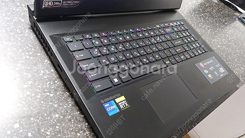 [판매]MSI GP76 벡터 게이밍 노트북/RTX3070Ti,램32G--4