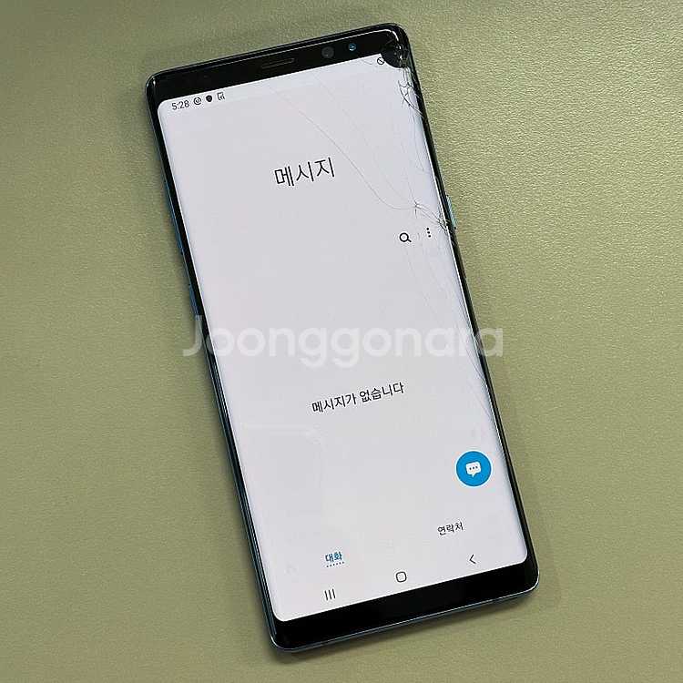 갤럭시노트8 블루색상 256용량 가성비 꿀매물 서브용 ...--3