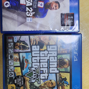 PS4 피파23과 지도있는 GTA 일괄