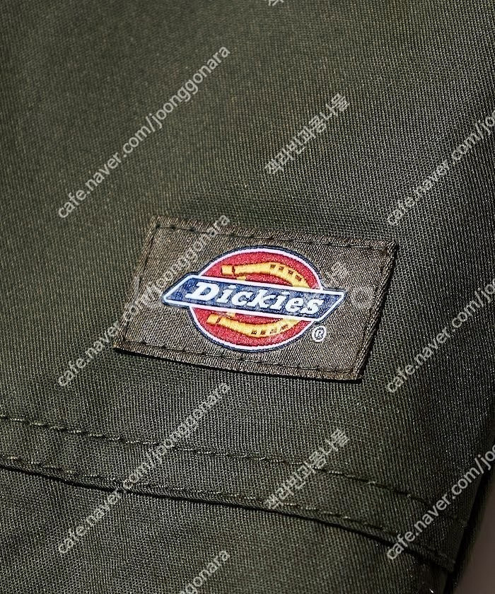 디키즈 x 프릭스토어 별주 와이드 실루엣 더블니 이지 카고팬츠--3