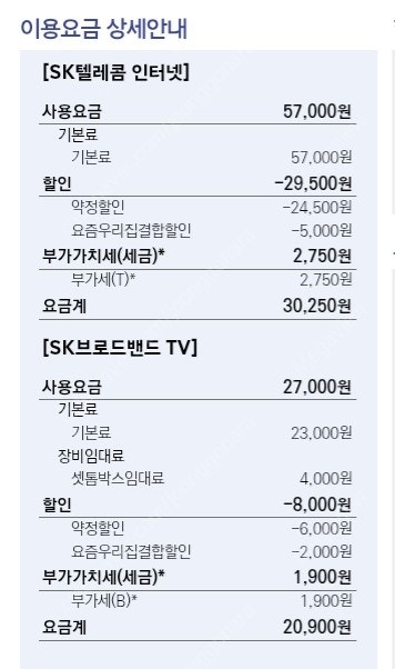 sk 인터넷+tv 양도합니다. 승계비 20만원 / 약정...--0