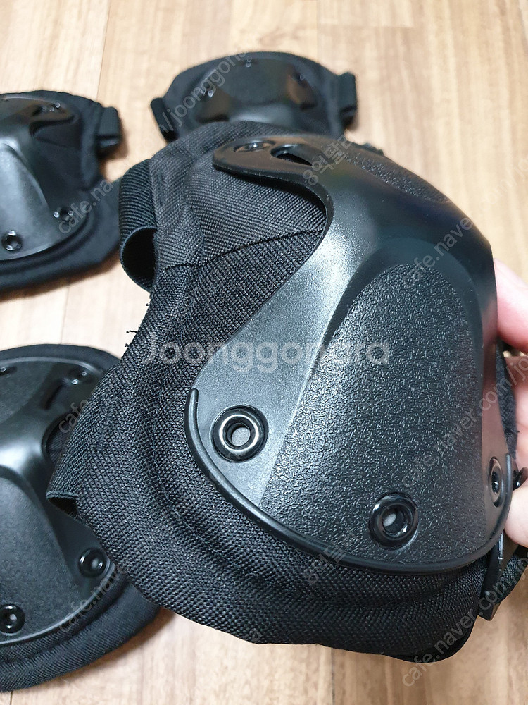 전술 니패드+엘보 패드(무릎 보호대+팔꿈치 보호대)바이크.자전거.인라인스케이트 보호대--4