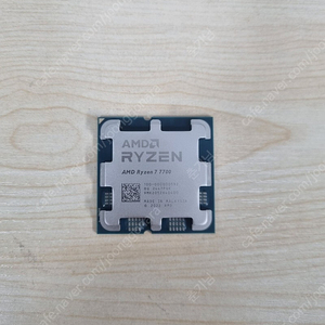 AMD RYZEN 7700 CPU 알리 직구제품 판매