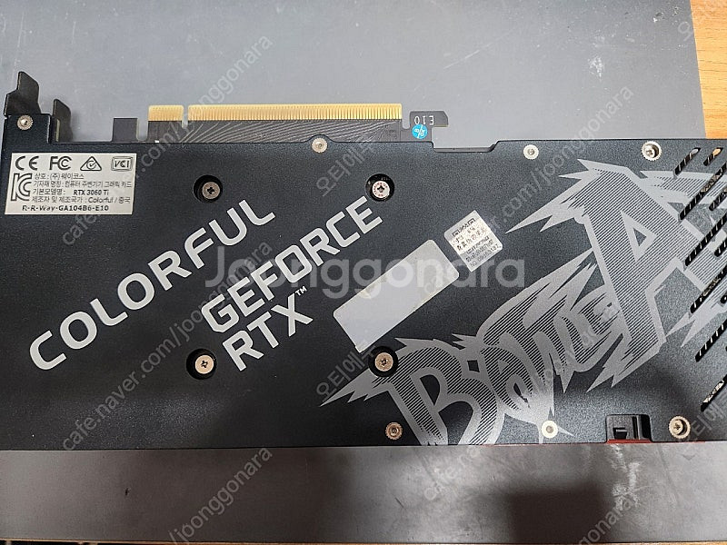 rtx3060ti 부품용으로팝니다--1