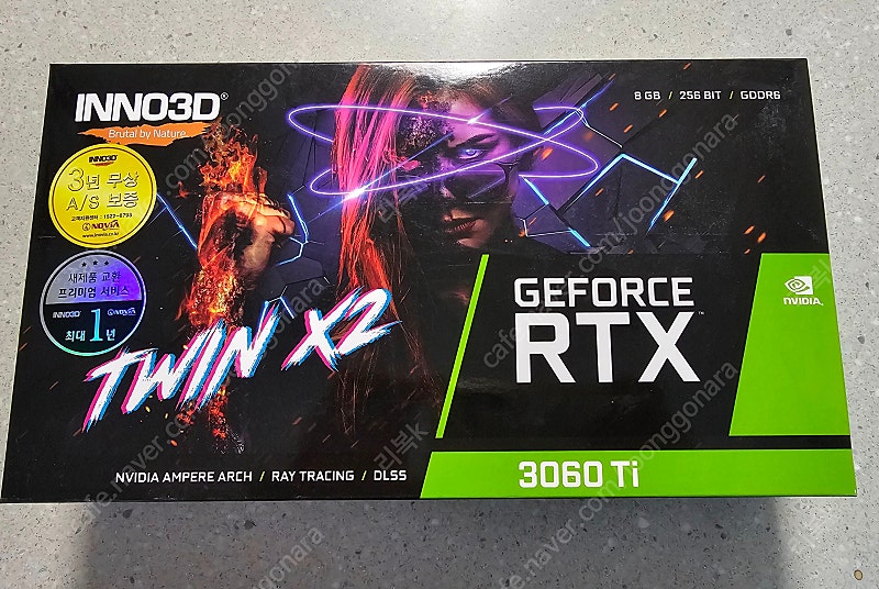 이노3D RTX3060Ti 개봉 미사용품--0