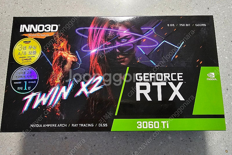 이노3D RTX3060Ti 개봉 미사용품--0