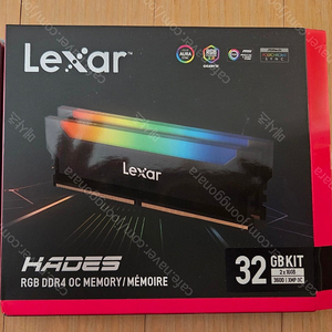 lexar hades ddr4 3600mhz 32gb(16gbx2) 팔아요.