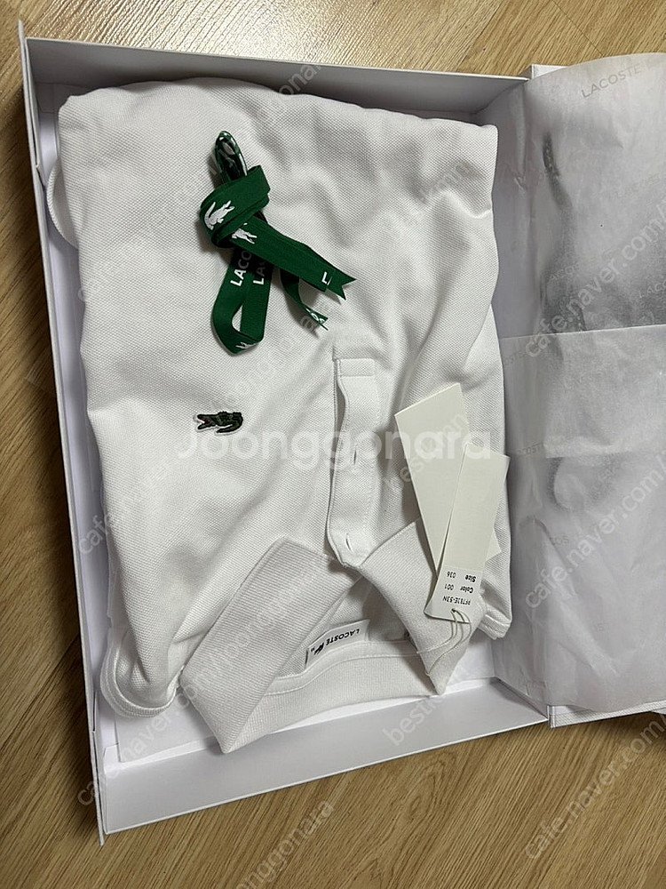 [새상품] 라코스테 여성 클래식핏 폴로 긴팔 티셔츠--5