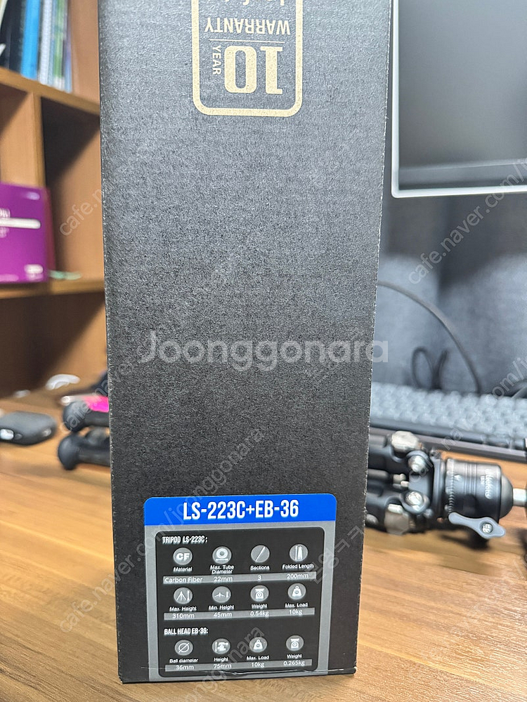 레오포토 미니삼각대+볼헤드(LS-223C + EB-36...--6