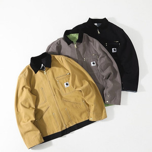 좌쓰 Sacai x Carhartt WIP Reversible Duck Jacket 사카이 x 칼하트 WIP 리버시블 양면 덕 자켓 / 베이지 네이비, 그레이 그린, 블랙 블루