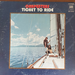 카펜터스 Ticket To Ride LP