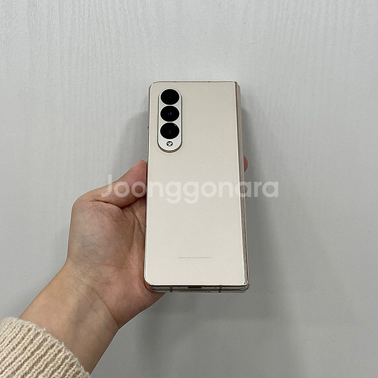 78292 갤럭시Z폴드4 베이지 512GB 부산 중고폰...--3