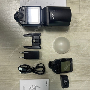 니콘용 니워 NEEWER Z2 + Qpro동조기 + 돔디퓨져
