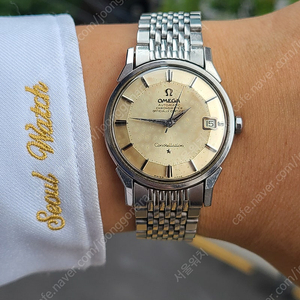 [정품] 오메가 컨스틸레이션 파이판 쌀알 브레이슬릿 빈티지 3 (Omega Constellation PiePan Vintage)