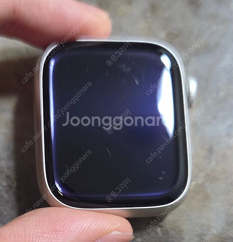 애플워치7 41mm 스타라이트 GPS--7