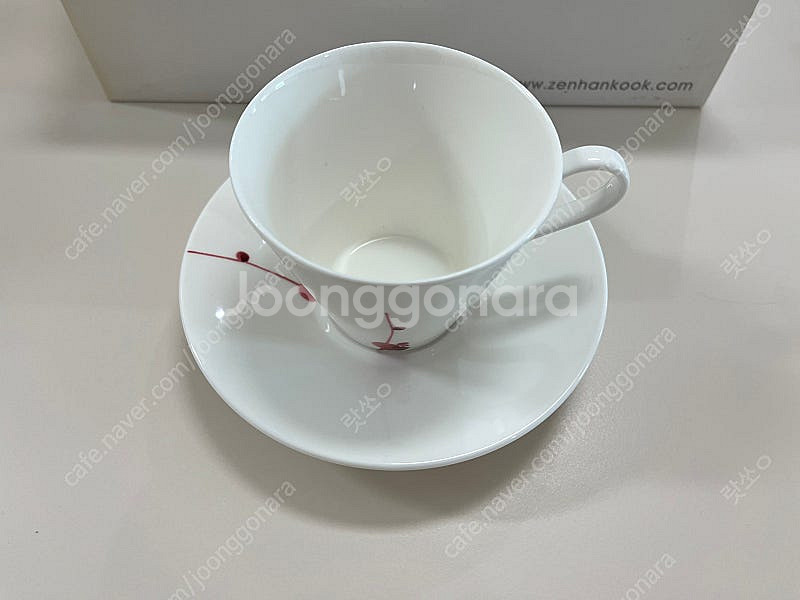 Zen 한국도자기 빈티지 커피잔 세트--1