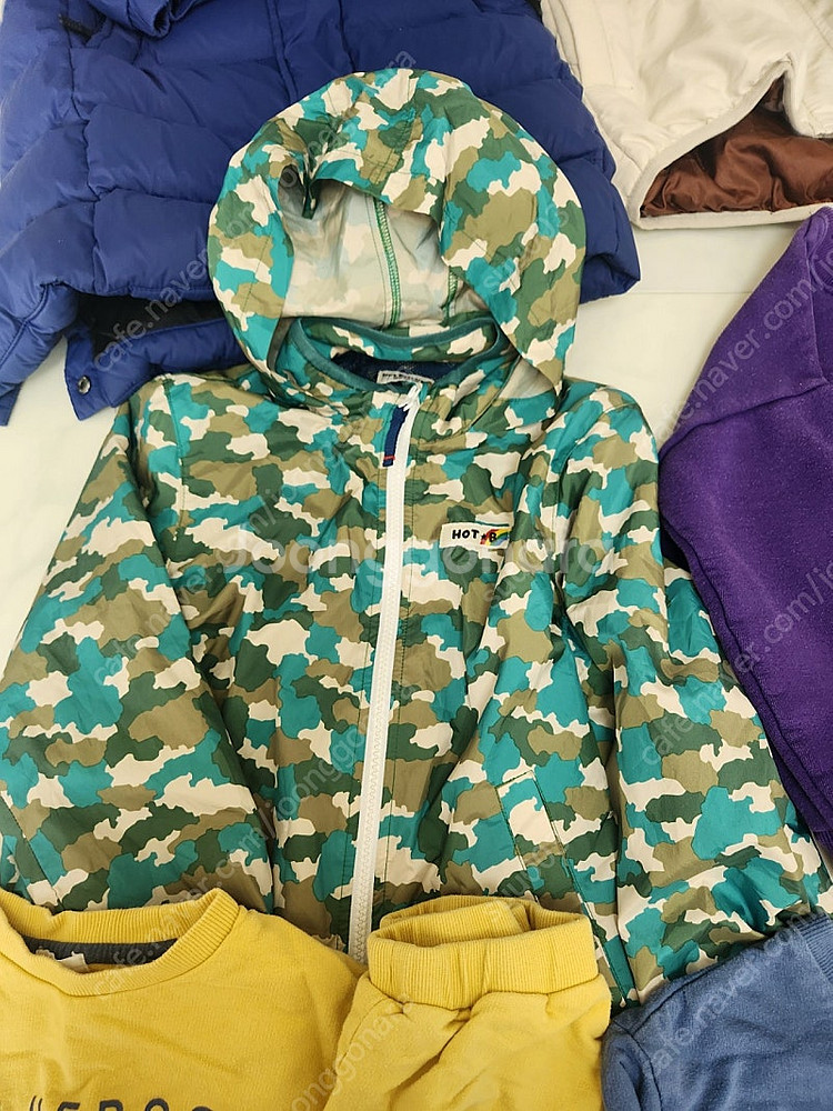 남아 옷 빈폴패딩 덕다운점퍼 조던점퍼 뉴발란스 경량패딩 바람막이 블루독상하복세트 (110~120사이즈)일괄 택포--5