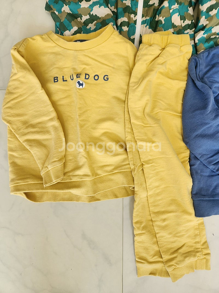 남아 옷 빈폴패딩 덕다운점퍼 조던점퍼 뉴발란스 경량패딩 바람막이 블루독상하복세트 (110~120사이즈)일괄 택포--6