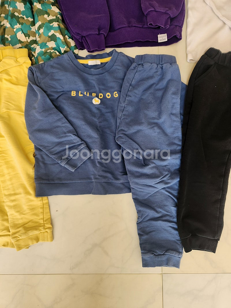 남아 옷 빈폴패딩 덕다운점퍼 조던점퍼 뉴발란스 경량패딩 바람막이 블루독상하복세트 (110~120사이즈)일괄 택포--7