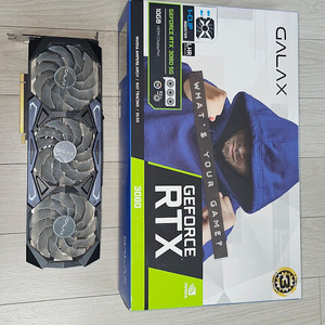 겔럭시 RTX3080 글카 팝니다