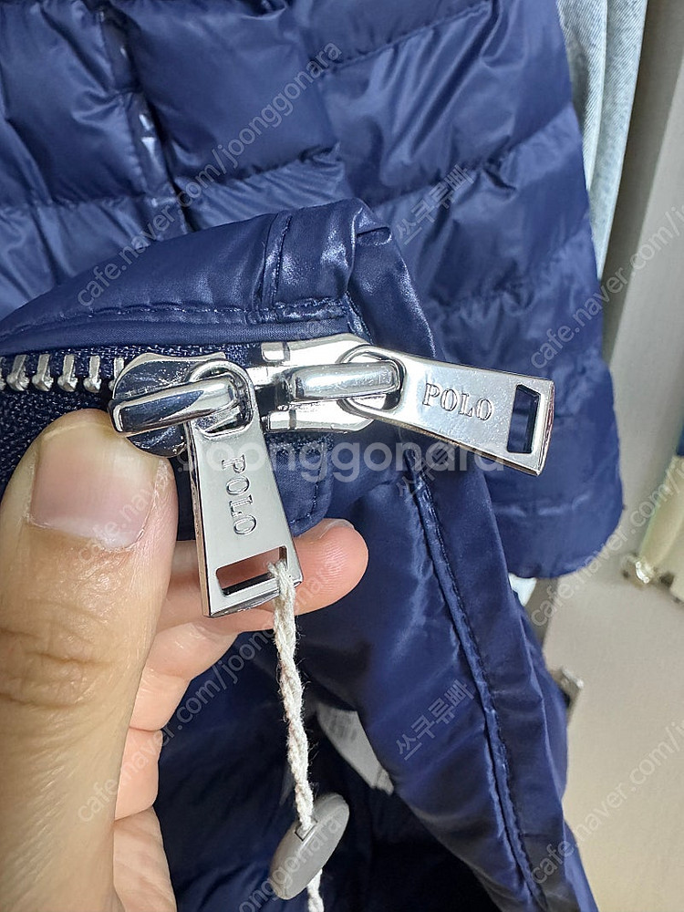 폴로 랄프로렌 퀄팅 롱 패딩 코트--9