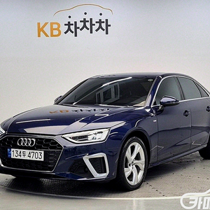 아우디 [아우디]A4 (B9) 40 TFSI 프리미엄 (5인승) 2021 년 중고차 믿음.신뢰로 판매합니다