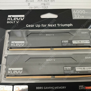 ESSENCORE KLEVV DDR5-6000 CL30 BOLT V 패키지 서린 (32GB(16Gx2))